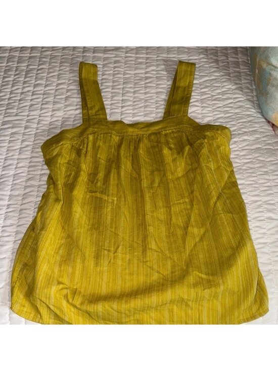 Tops - Yellow Striped Women's Top